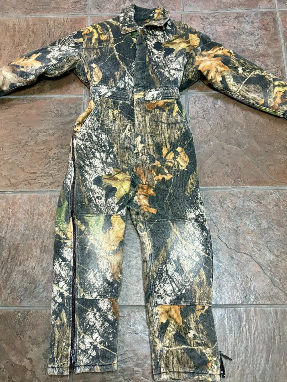 ~~Cabela's For Kids Hunting Camo Full Body Coveralls Size Small Regular******som